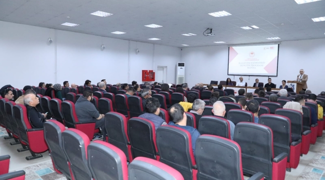 Bitki sağlığı elemanlarına hizmet içi eğitim