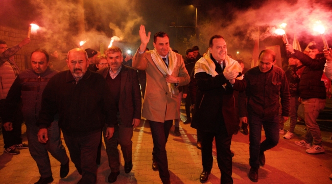 Çamönü'ünde değişime susammış vatandaşlar başkanları böyle karşıladı