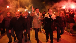 Çamönü'ünde değişime susammış vatandaşlar başkanları böyle karşıladı