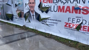 CHP adayının çalışmasına çirkin saldırı