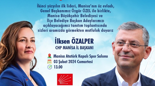 CHP belediye başkanlarını açıklıyor