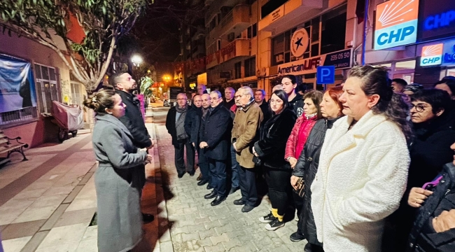 CHP il başkanı Özalper ''acımız ve öfkemiz dinmedi dinmeyecek''