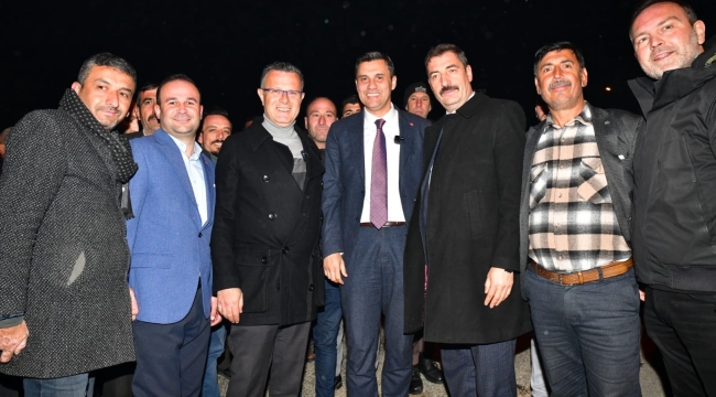 CHP'li başkanlara Çarıkballı 'da muhteşem karşılama