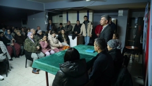 CHP'li Okur TOKİ sakinlerinin şikayetlerini dinledi