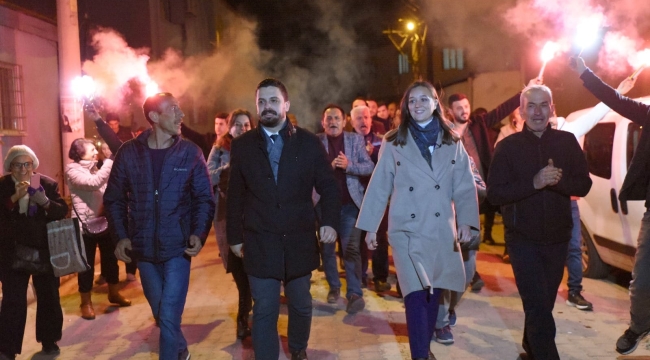 Hacıhaliller CHP'li Durbay'ı böyle karşıladı