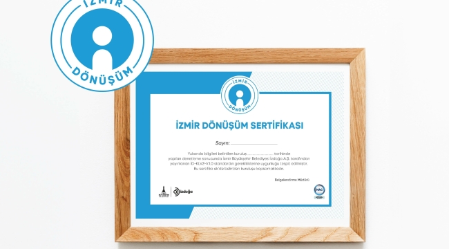 İZDOĞA'İzmir dönüşüm sertifikası'vermeye başlıyor