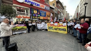 KHK mağdurlarının İzmir direnişi 280.haftasında 
