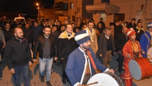 Mehter takımı karşıladı