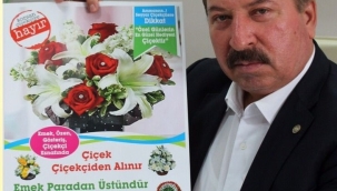 MESO başkanı Akyüz'den afişli protesto