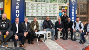 MESO ve MEM-DER Başkanı Akyüz emlakçılarla bir araya geldi