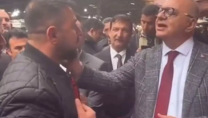 MHP'li Manisa büyükşehir başkanı Ergün'e protesto:"beni böyle sevme,köpek değilim"