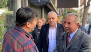 Nurlu'dan esnaf ziyareti