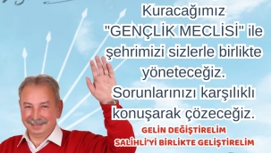 Nurlu'dan gençlere ortak yönetim çağrısı