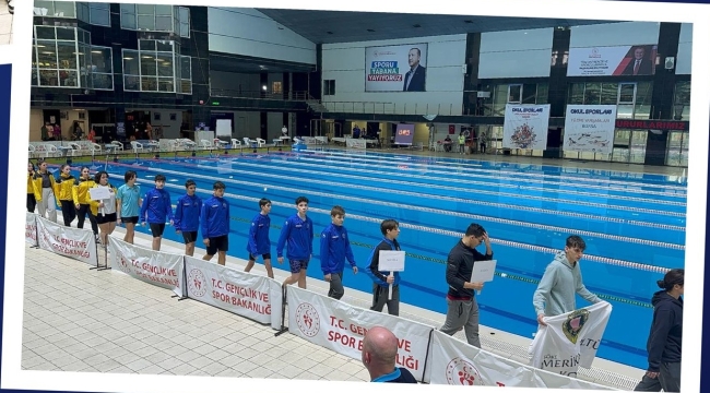 Özel Mostem lisesi yüzme takımı,Türkiye 13'cüsü oldu