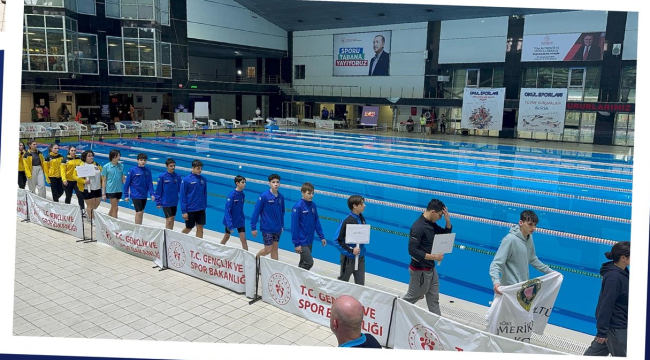 Özel Mostem lisesi yüzme takımı,Türkiye 13.'cüsü oldu