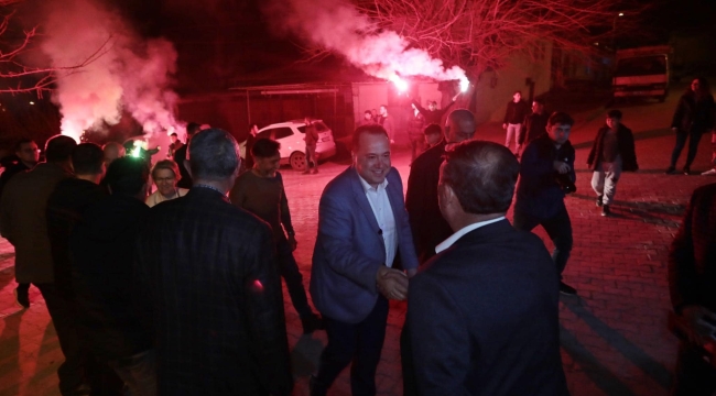 Sabancılar mahallesi Dutlulu'yu böyle karşıladı