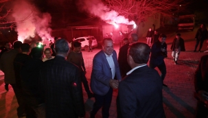 Sabancılar mahallesi Dutlulu'yu böyle karşıladı