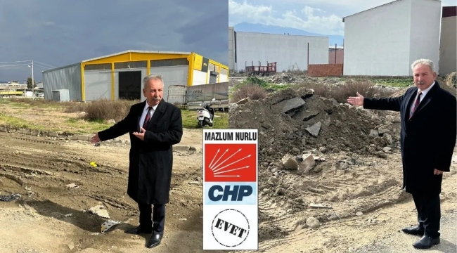 Salihli'nin içler acısı görüntüsü