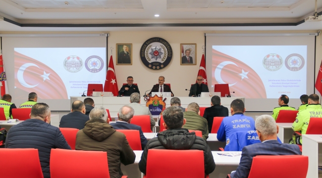 Trafikte can kaybını azaltma toplantısı