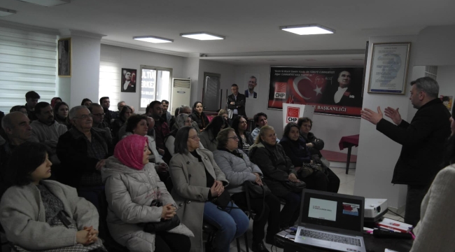 Turgutlu CHP'de sandık güvenliği eğitimi