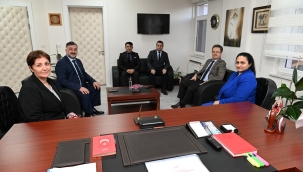 Vali Ünlü'nün kurum ziyaretleri sürüyor