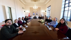 Vali Ünlü Yunanistan, Portekiz ve İtalya'dan gelen heyeti kabul etti