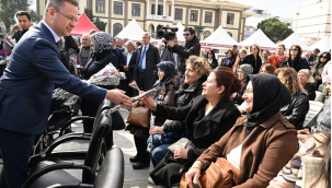 19 kadın kooperatifine yüzde 100 hibeli alet/ekipman dağıtım töreni