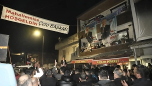 30 yıldır el atılmayan istasyon mahallesinde başkan Akına sevgi seli