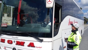 5 ilçede eş zamanlı trafik denetimi