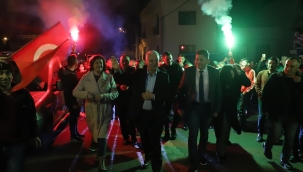 Alibeyli'de gönül ve vicdan ittifakı başkanları böyle karşılandı