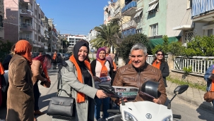 Başkan Kaplan Kayra için oy istedi