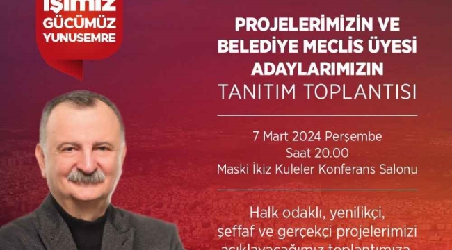 Balaban'dan proje tanıtım toplantısı