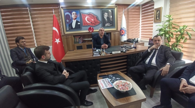 Balaban'dan Türk metal den başkanı Dereli'ye ziyaret