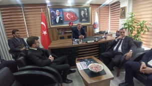 Balaban'dan Türk metal den başkanı Dereli'ye ziyaret