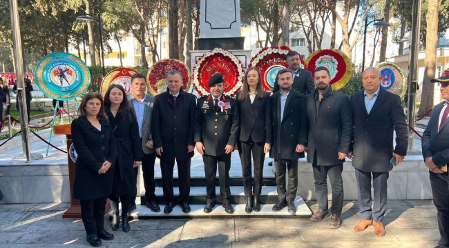 Balaban şehitliği ziyaret etti