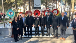 Balaban şehitliği ziyaret etti