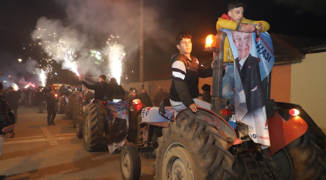 Başkan Akın'a baba ocağı Urganlı'da muhteşem karşılama