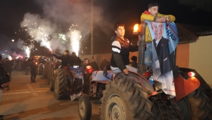 Başkan Akın'a baba ocağı Urganlı'da muhteşem karşılama