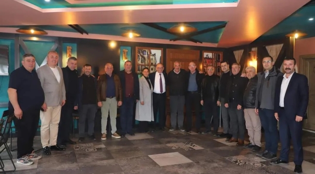 Başkan Akın esnaf oda başkanlarıyla toplandı