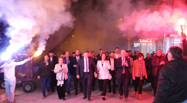 Başkan Bilgin''bu şehrin her taşında emeğimiz var yine olacak''