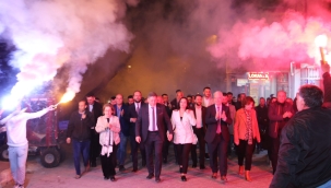 Başkan Bilgin''bu şehrin her taşında emeğimiz var yine olacak''