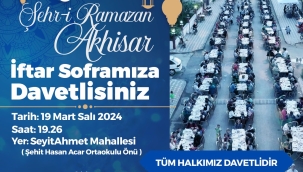 Başkan Dutlulu'dan bereket sofrasına davet