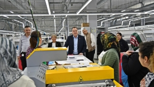 Başkan Dutlulu'dan fabrika ziyaretleri