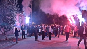 Başkan Dutlulu'ya baba ocağı Sazoba'da sevgi seli