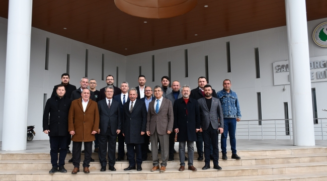 Başkan Nurlu OSB yönetimini ziyaret etti