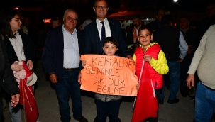Başkan Öküzcüoğlu Kemaliye'de böyle karşılandı