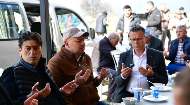 Başkan Öküzcüoğlu Subaşı'nda yağmur duasına katıldı