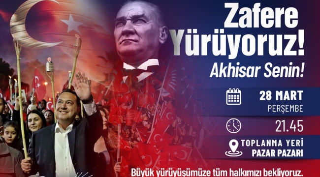 Büyük yürüyüşe katıl çağrısı