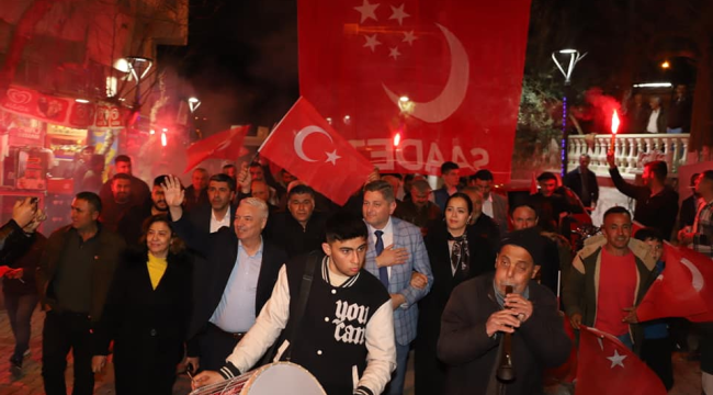 Büyükbelen'de Bilgin'e davullu zurnalı karşılama