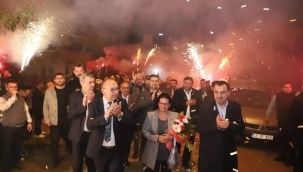 Çatalköprü mahallesinde muhteşem karşılama 